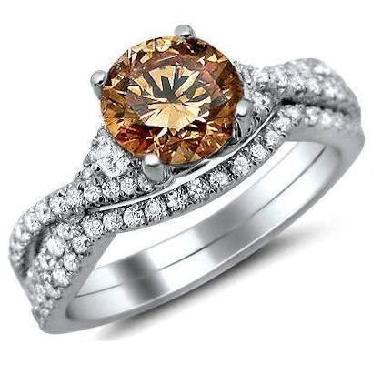 Colored Diamond Engagement Rings