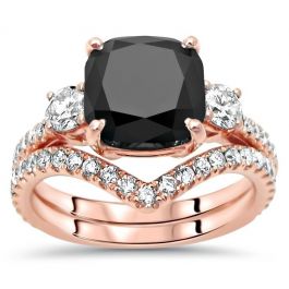 1.74 CT. Cushion Shape Diamond, Natural store Black Diamond, Rose Cut Diamond, Solitaire Diamond, VD583