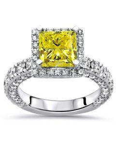 Yellow Diamond Engagement Rings