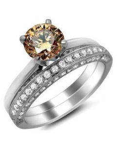 Brown Diamond Engagement Rings
