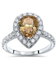 Brown Diamond Engagement Rings