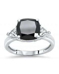 Unique White Sapphire Engagement Rings